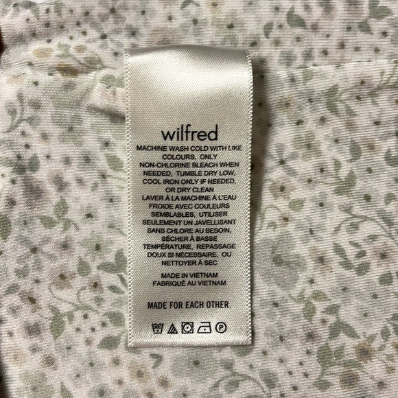 NWOT Aritzia Wilfred Vacay Cropped Tank Top- Size L 👚 - Picture 3 of 4
